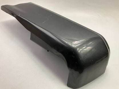 Used OEM Ford Magnetic Grey Rear Bumper RIGHT End Cap W/O Sensor Hole 15-20 F150