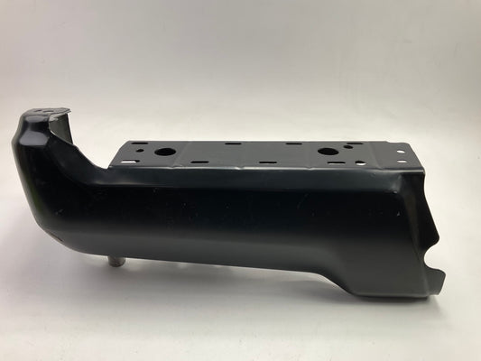 Used OEM Ford Rear Bumper Left End Cap, BLACK, 2017-22 F250 F350 W/O Sensor Hole