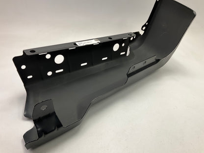 Used OEM Ford Rear Bumper Left End Cap, BLACK, 2017-22 F250 F350 W/O Sensor Hole