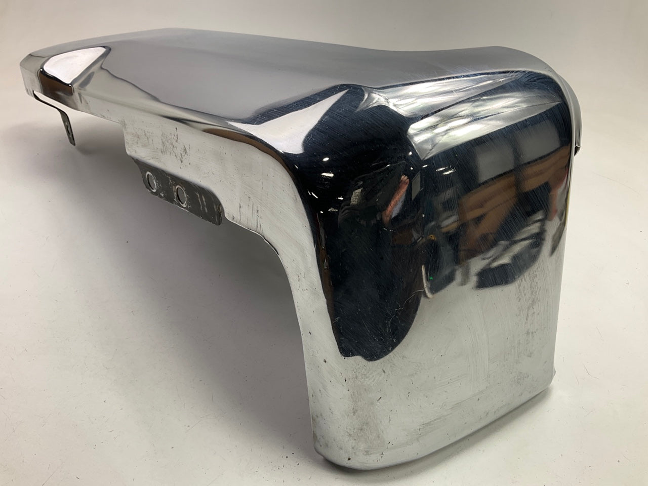 USED OEM Ford Chrome Rear Bumper End Cap, Right Side, 17-22 F-250 F-350 F-450 SD