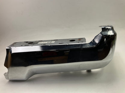 Used OEM Rear Bumper Right End Cap, Chrome, Without Sensor Hole 17-22 F-250 F350