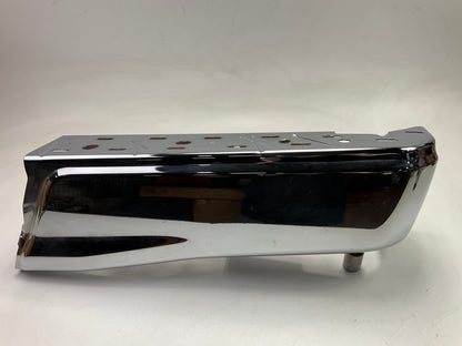 Used #62 OEM Ford Rear Bumper Right End Cap, Chrome, W/O Sensor Hole 15-20 F-150