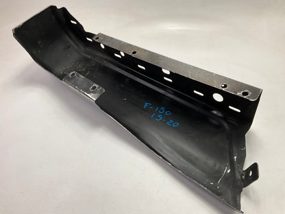 Used #64 OEM Ford Rear Bumper Right End Cap, Chrome, W/O Sensor Hole, 15-20 F150