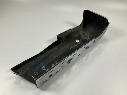 USED #90 OEM Ford Rear Bumper Right End Cap, Chrome, With Sensor Hole 15-20 F150