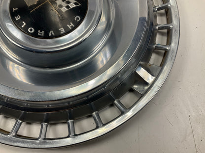 USED - OEM GM 1961 Chevrolet Chevy Corvette Racing Flag Hub Cap Wheel Cover