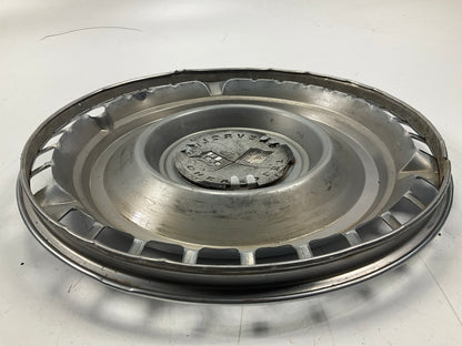 USED - OEM GM 1961 Chevrolet Chevy Corvette Racing Flag Hub Cap Wheel Cover