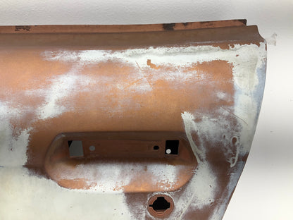 USED - SOME RUST, SEE PHOTOS - Empty Left Door Shell For 1977-1978 Datsun 280z