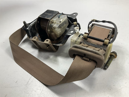 USED Tan #18 Right Passengers Side Seat Belt OEM For 90-96 Nissan Z32 300ZX