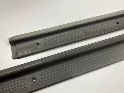 2+2 ONLY USED OEM For 1984-1989 300ZX Z31 Floor Door Sill Scuff Plate Set, Black