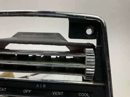 USED Original OEM Radio / Climate Control Switch Panel For Datsun 240z UNCRACKED