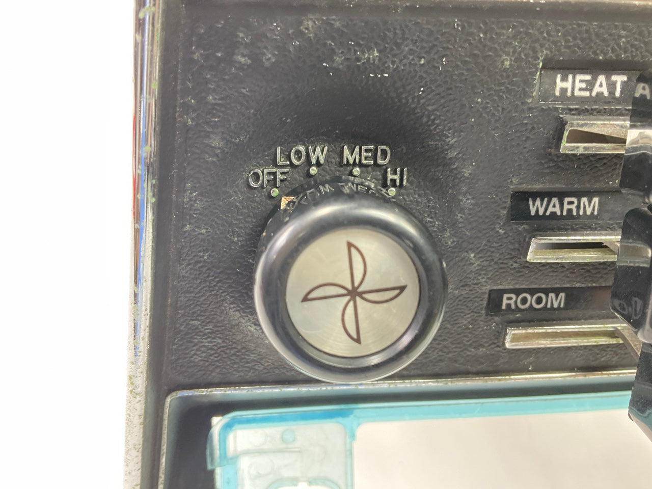 USED Original OEM Radio / Climate Control Switch Panel For Datsun 240z UNCRACKED