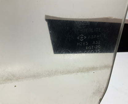 USED - 2+2 ONLY, Right Passengers Side Door Window Glass For 84-89 300zx Z31 2+2