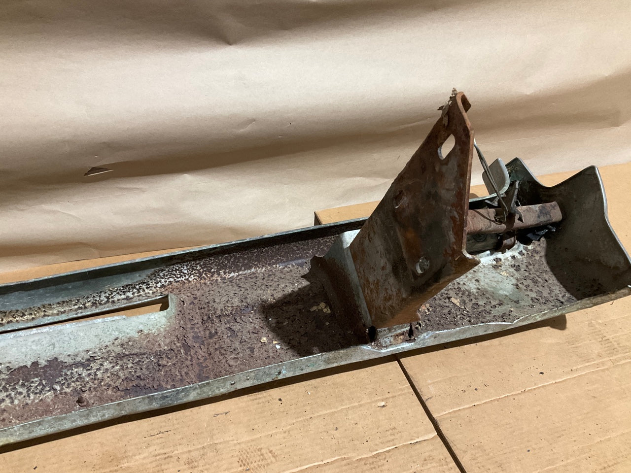 USED, Original Front Bumper Removed From 1964 Oldsmobile Olds Dynamic 88