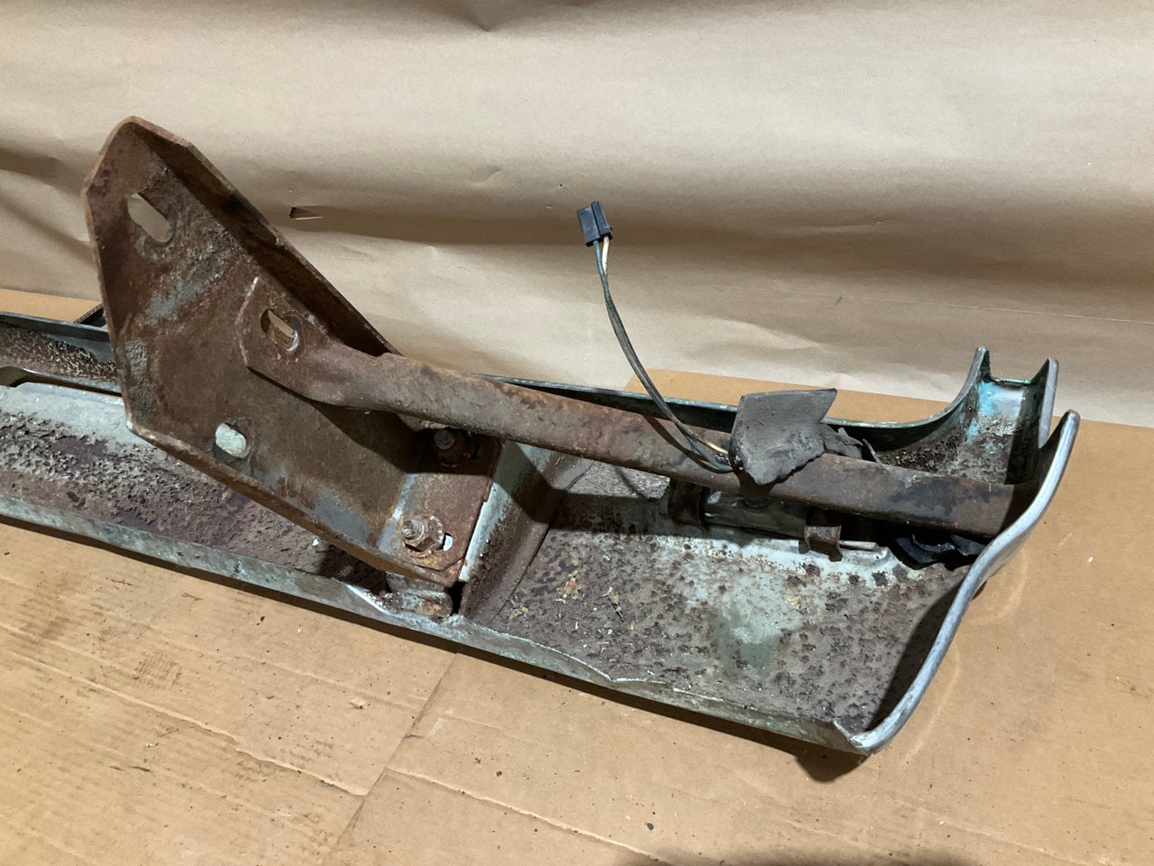 USED, Original Front Bumper Removed From 1964 Oldsmobile Olds Dynamic 88