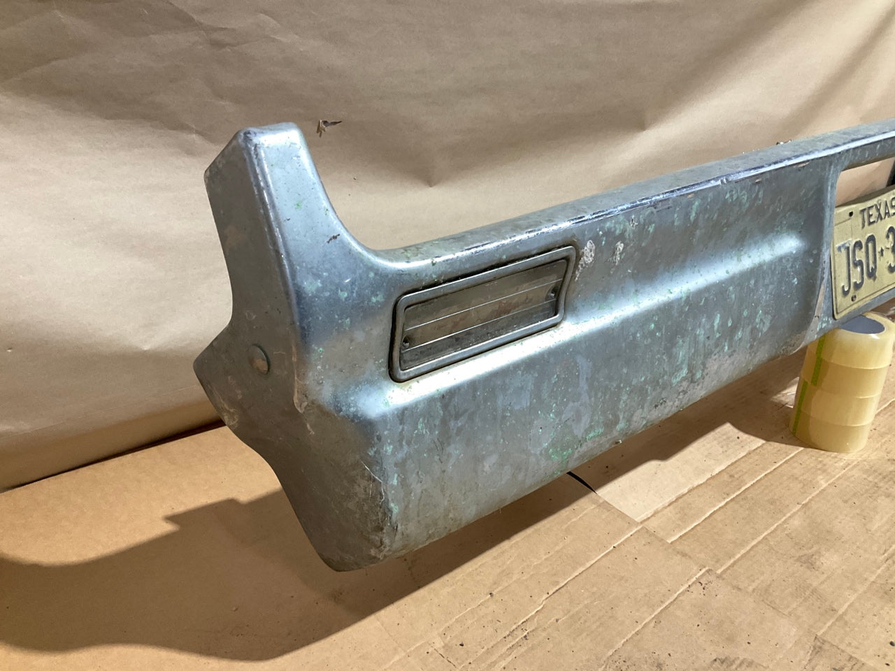 USED, Original Front Bumper Removed From 1964 Oldsmobile Olds Dynamic 88