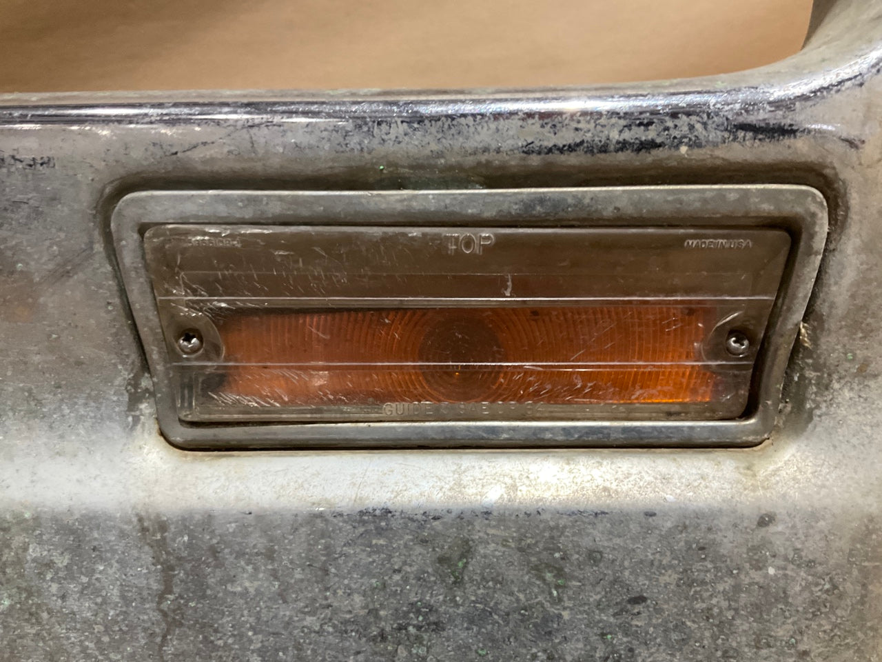 USED, Original Front Bumper Removed From 1964 Oldsmobile Olds Dynamic 88