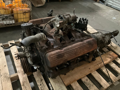 CORE, TURNS OVER - Olds 330 ''Ultra High Compression'' Engine & Trans 585786 Block