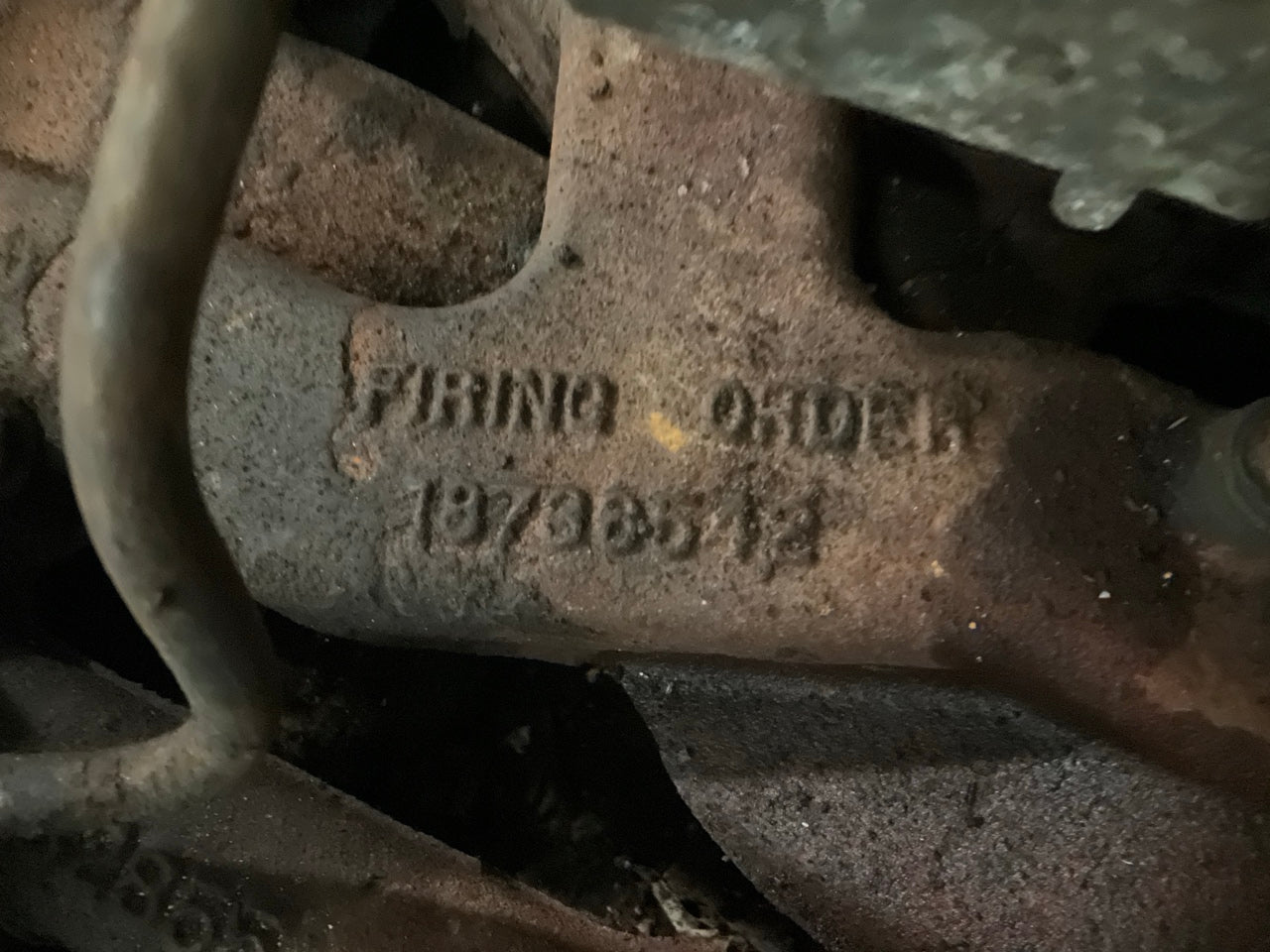 CORE, TURNS OVER - Olds 330 ''Ultra High Compression'' Engine & Trans 585786 Block