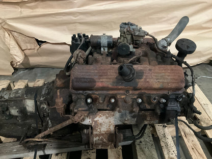 CORE, TURNS OVER - Olds 330 ''Ultra High Compression'' Engine & Trans 585786 Block