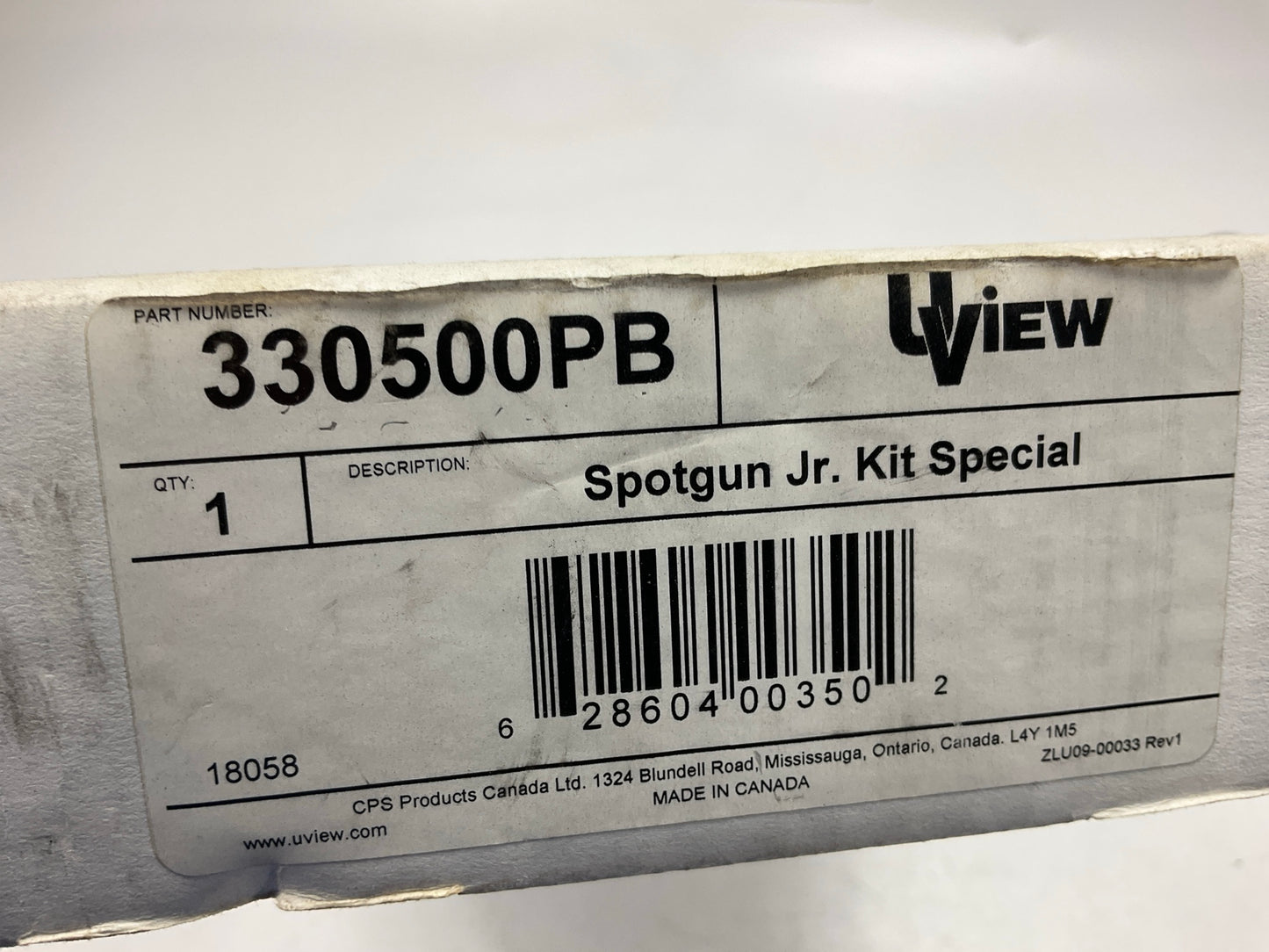 Uview 330500PB Spotgun Jr A/C Leak Detection Injection Tool - COMES AS SHOWN