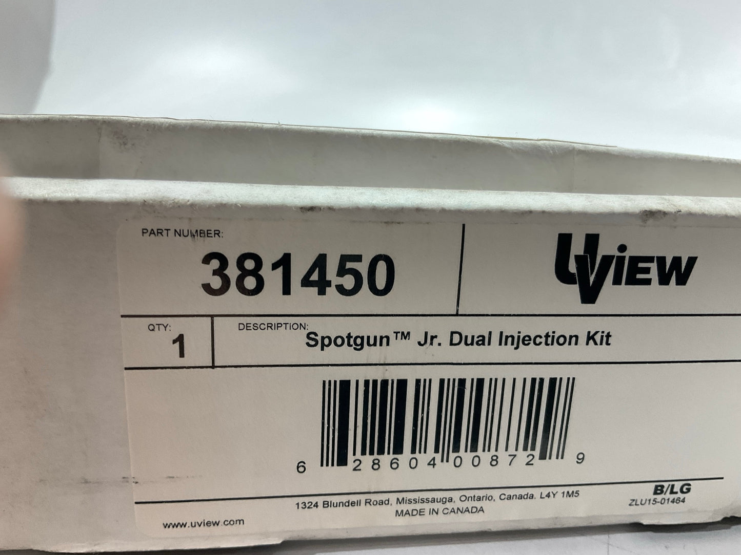 Uview 381400 A/C Compressor Oil Injection Kit W/ Spotgun Jr & Universal PAG Oil