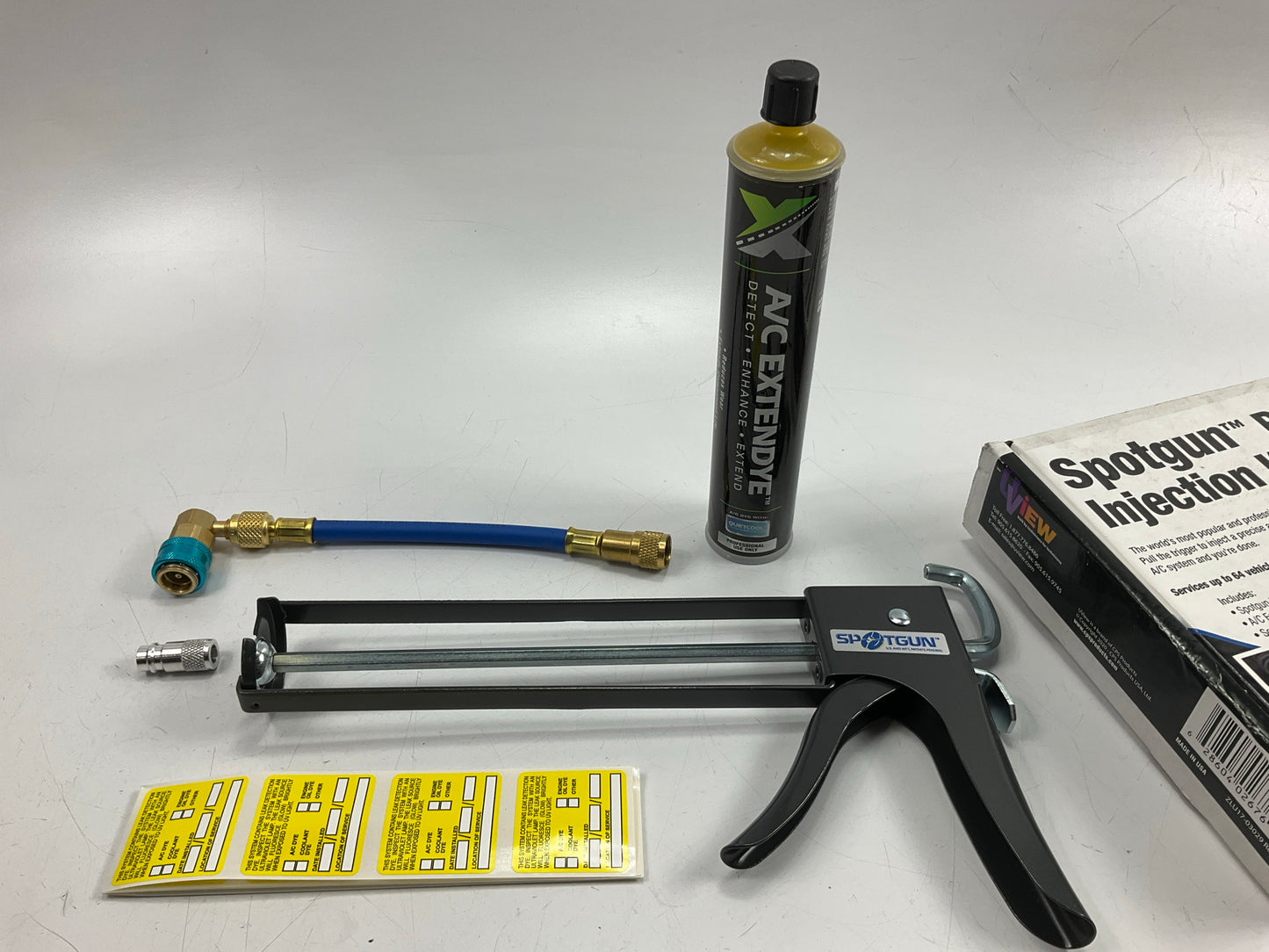 UView 471500YF Spotgun R1234yf UV Dye Injection System, 8 Oz A/C ExtenDye Bottle