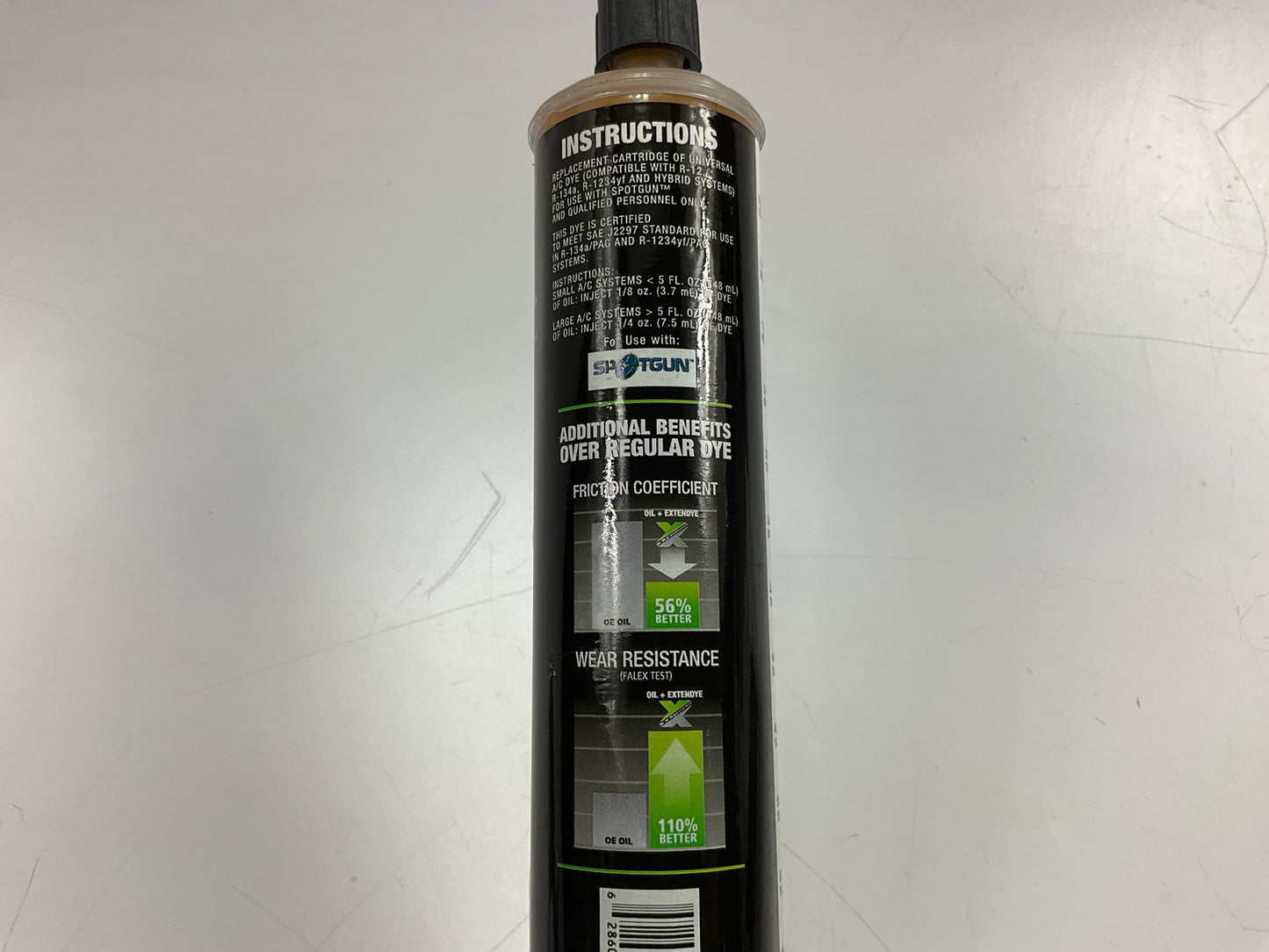UView 471500YF Spotgun R1234yf UV Dye Injection System, 8 Oz A/C ExtenDye Bottle