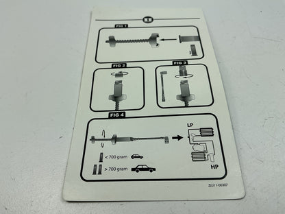 UVIEW 480310EU A/C Leak Guard Eco-Twist Injection Kit