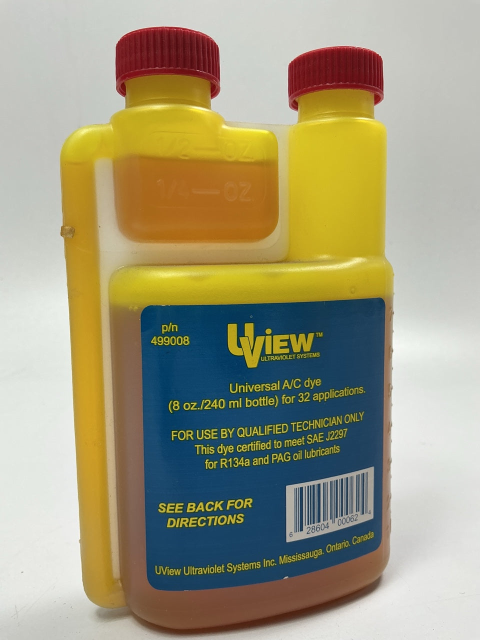 Uview 499008A A/C Extendye (8 Oz.) Leak Detection Dye Bottle