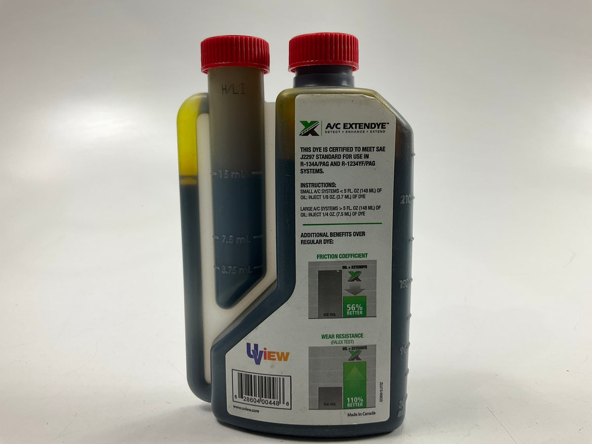 Uview 499008A A/C Extendye Bottle Leak Detection Dye 8 OZ