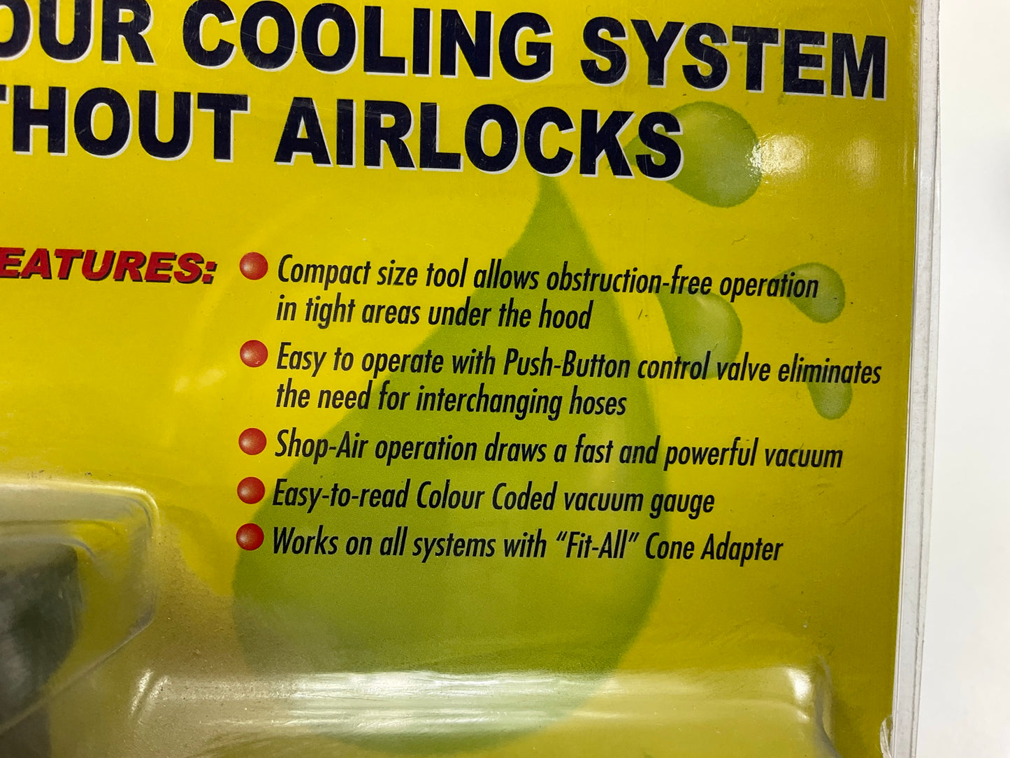 UView 550500 Airlift II Cooling System Refiller - Refills Entire Cooling System