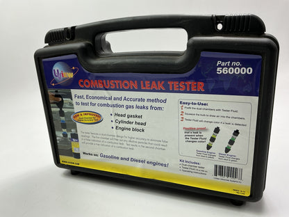 UView 560000 Combustion Leak Detector Tester Dual-Chamber Color-Changing Kit