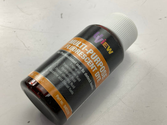 UVIEW B483206 Multi-Purpose Leak Detection Dye Bottles - (4) X 1 Oz Each