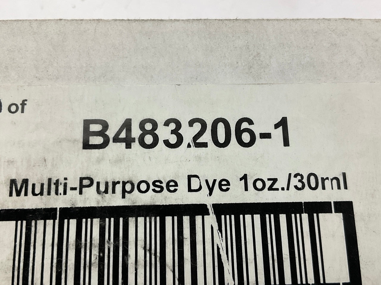 UVIEW B483206 Multi-Purpose Leak Detection Dye Bottles - (4) X 1 Oz Each