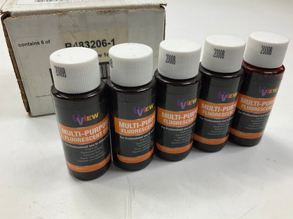 Uview B483206 Multi Purpose Leak Detection Dye [6 X 1 Oz Bottles]