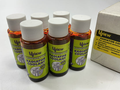 (6) 1oz Bottles - UView B483906 Radiator Coolant Leak Detection Dye