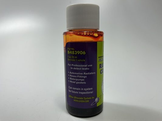 (6) 1oz Bottles - UView B483906 Radiator Coolant Leak Detection Dye