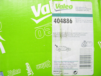 Valeo 404886 Rear Window Wiper Motor For 1999-2006 Volkswagen Golf 2001-05 Jetta