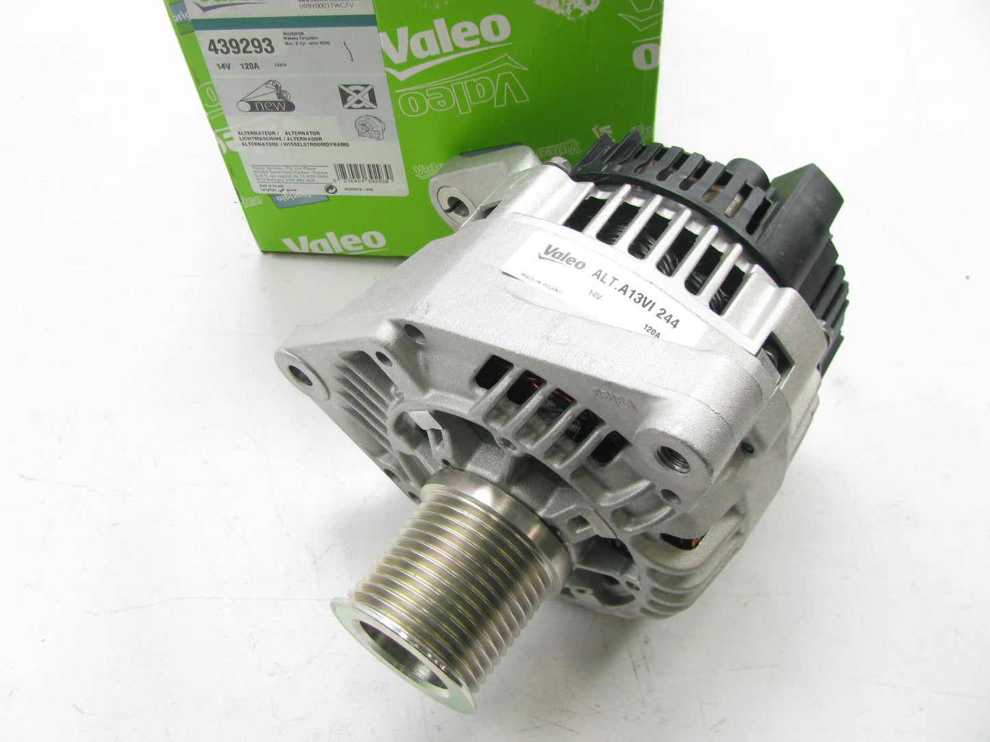 Valeo 439293 Reman Alternator For Massey Ferguson Tractor 8250 8260 12V 120 Amp