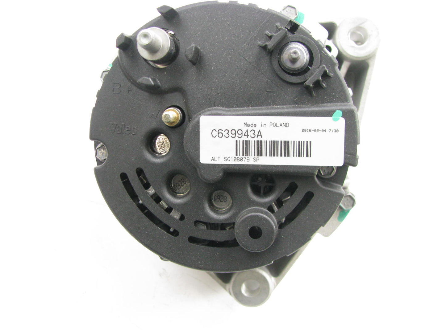 Valeo 439872 Remanufactured Alternator For Massey Ferguson Tractor 12V 120 Amp