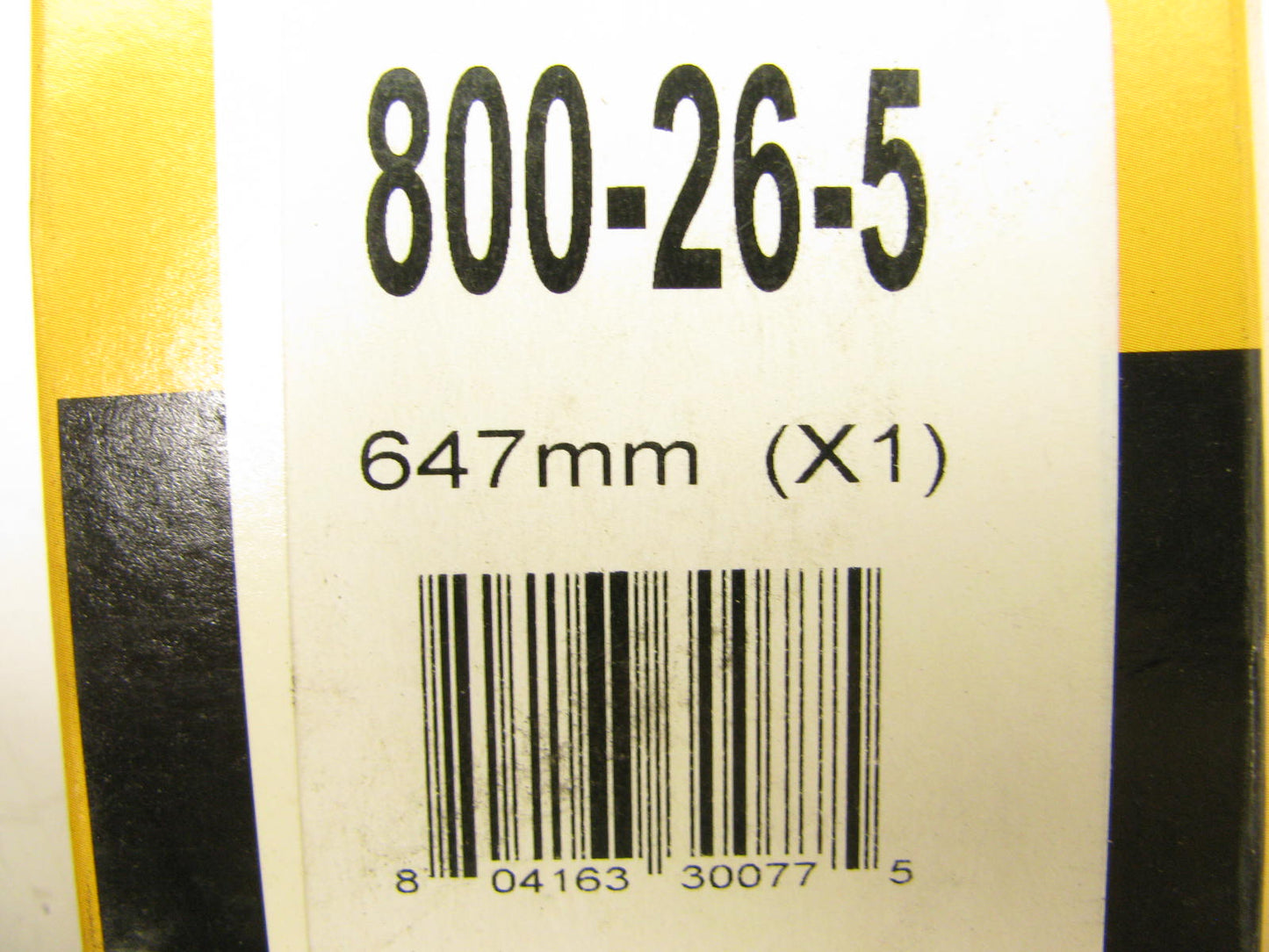 Valeo 800-26-5 800 Series Windshield Wiper Blade - 647mm