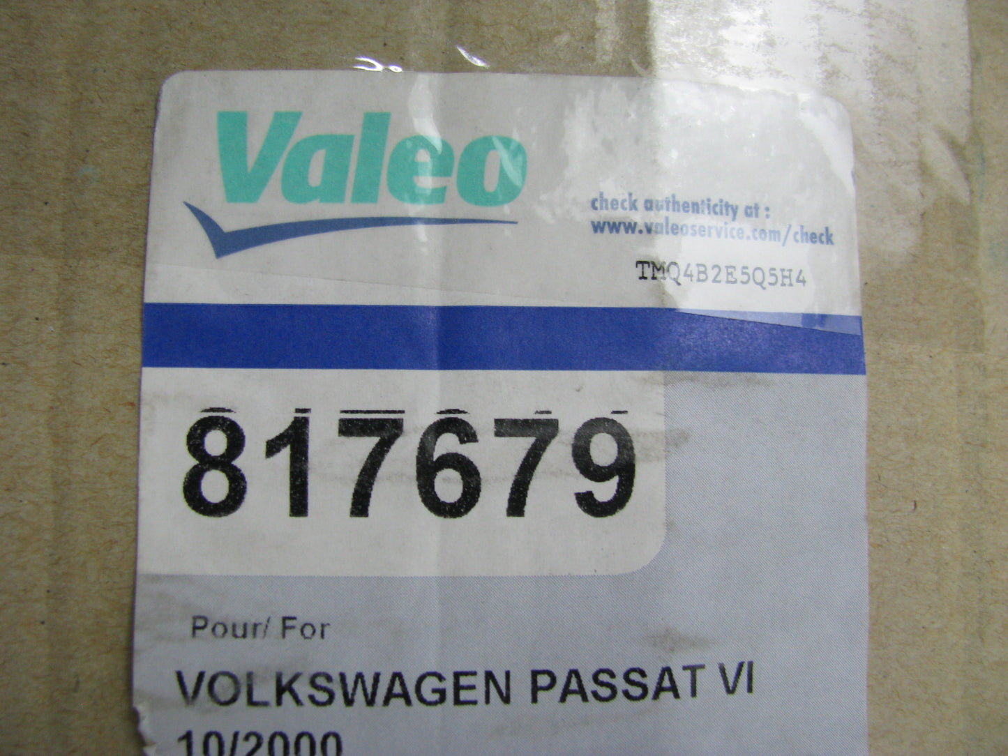 Valeo 817679 A/C Condenser For 2001-2005 Volkswagen Passat