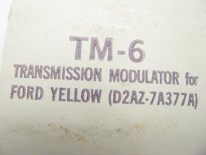 Valley Forge TM-6 Auto Trans Modulator Valve For C4 / C5 Ford Auto Trans