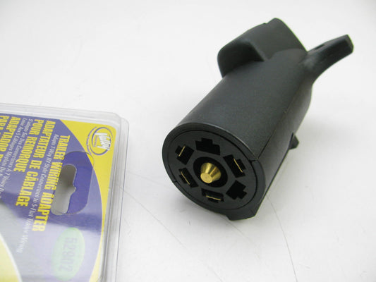 Valley 52902 7-way RV To 5-way Flat Towing Harness Adapter Connector Plug