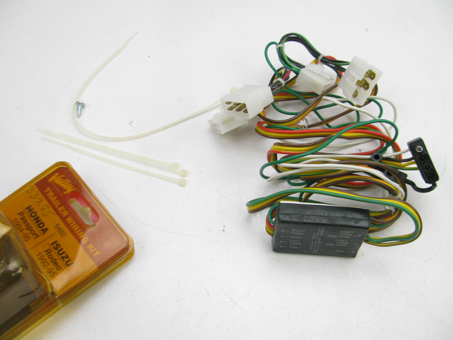 Valley Industries 5482 Trailer Connector Wiring Kit 94-97 Passport, 92-97 Rodeo