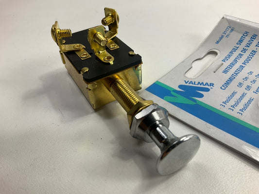 Valmar 31172 Boat / Marine Universal 3 Position Off - On - On Push Pull Switch