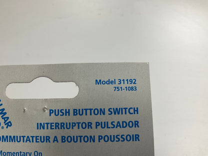 Valmar 31192 Heavy Duty Brass Push Button Switch For Tractor, Machinery