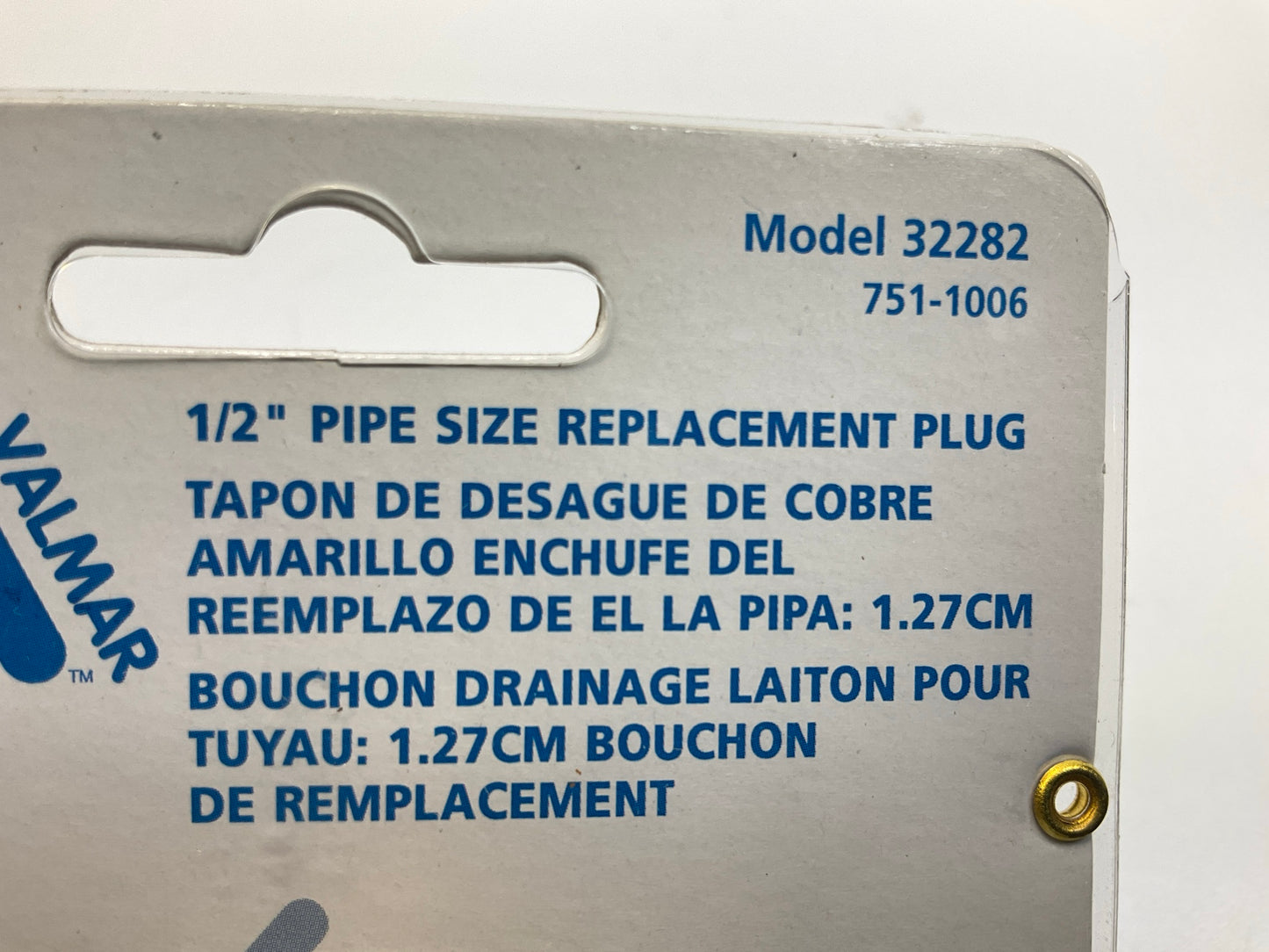 (12) PACK - Valmar 32282 Brass Garboard 1/2'' Inch NPT Drain Plug