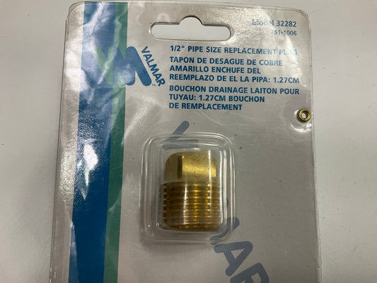 Valmar 32282 - Brass Garboard 1/2'' Inch NPT Drain Plug