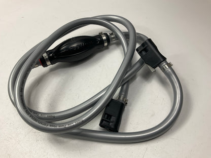 Valmar 51352 Mercury 3/8''x7' Fiber-Reinforced Fuel Line Hose W/ Fuel Primer Bulb